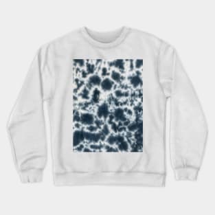 Summr Tie Dye Cloudy Black Crewneck Sweatshirt